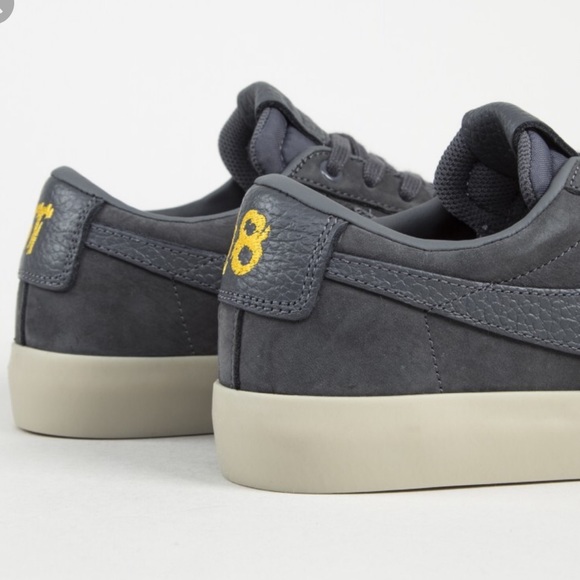 Nike SB Zoom Blazer Low QS Dark Grey M AUTHENTIC - Picture 3 of 8